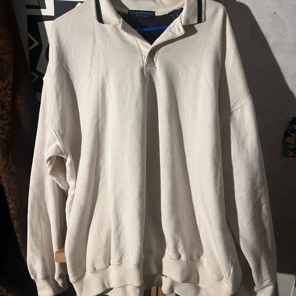 Classic White Men's Sweatshirt
$10 obo